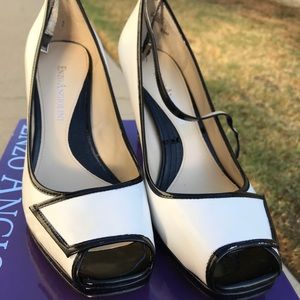 Enzo Angiolini Theophile Peep Toe Pump